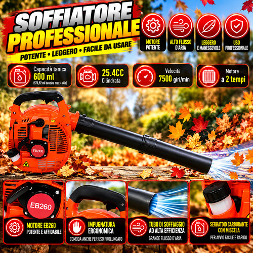 Soffiatore scoppio 26cc - a,