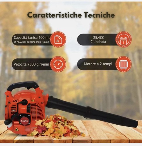 Soffiatore scoppio 26cc - scoppio,